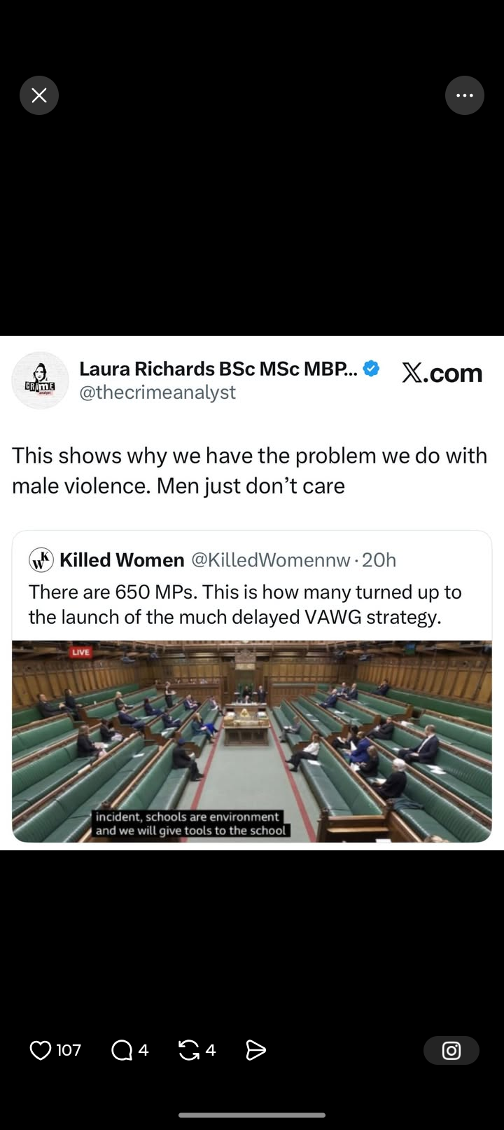 Connect the Dots: How Patriarchy Enforces Itself Through Male Violence