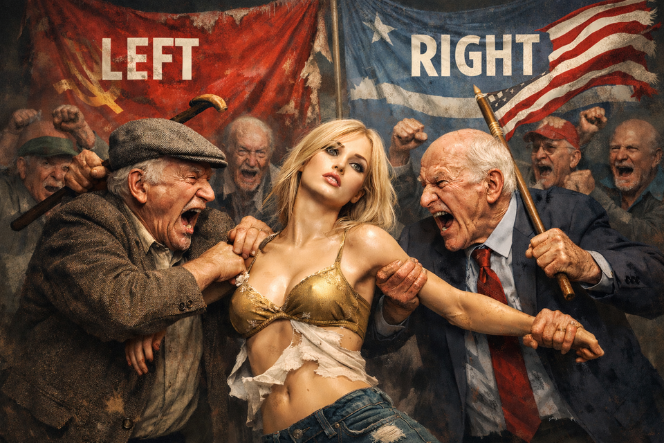 Left and Right Is a Decoy. Patriarchy Is the System