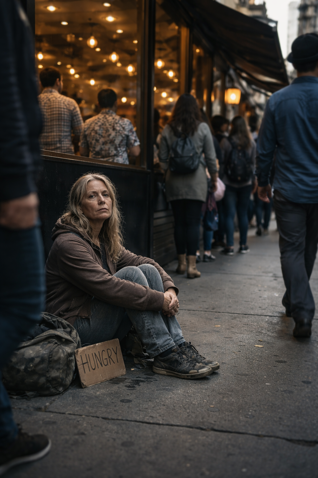 You Are Living Willfully Blind in a Fantasy, and Women Are Starving Inside It